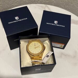 Montres Prestige X Invicta Men's Gold Watch - 44mm NWT